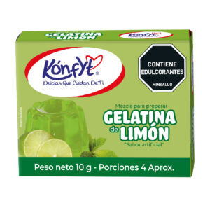 Gelatina de limón