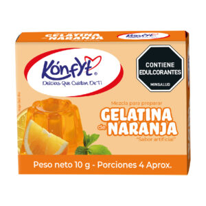 Gelatina de naranja