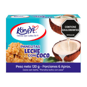 Panelitas de leche con coco 120g